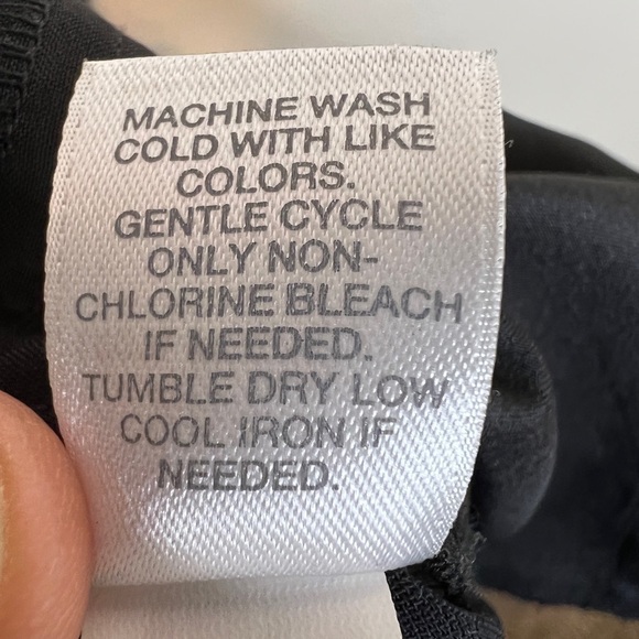 🌹J.Jill Black Gaucho Pants Women’s Medium Flowy Comfort Casual Work Office - Picture 9 of 9